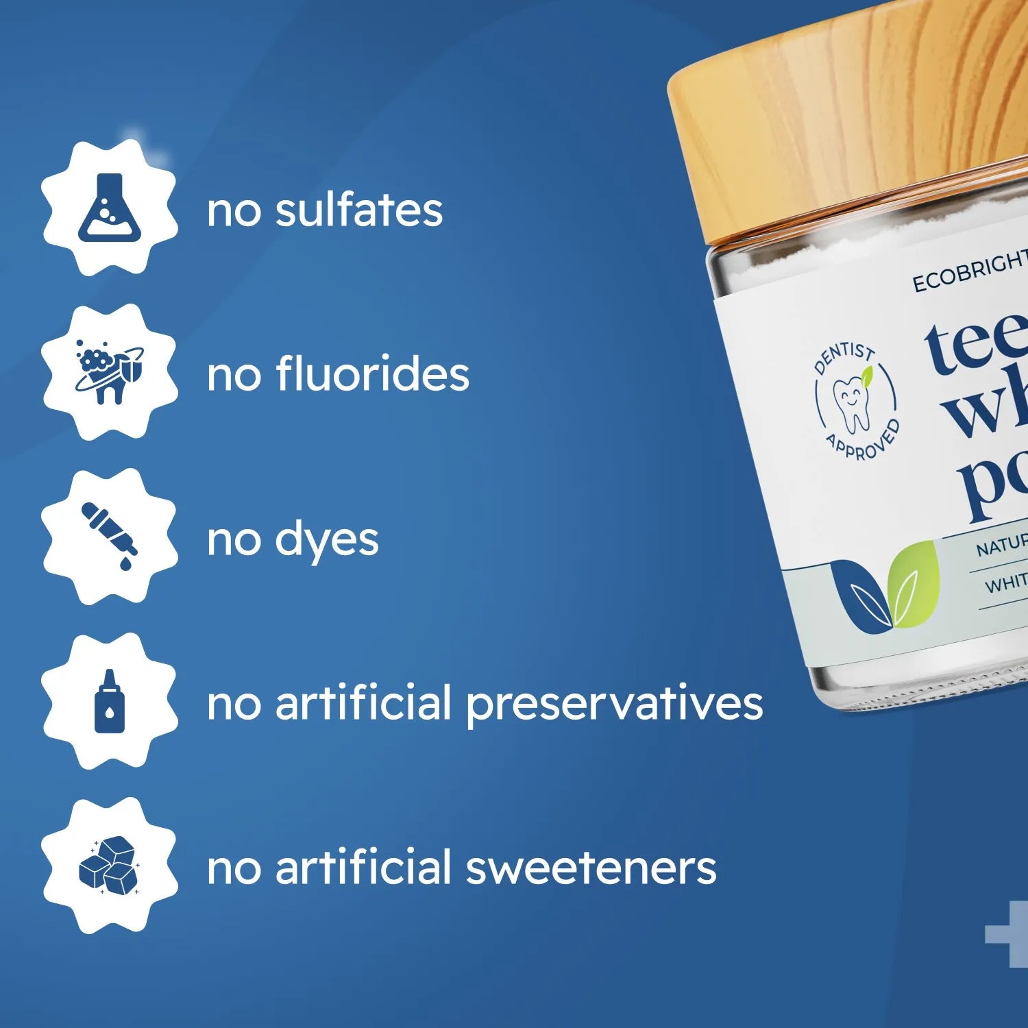 Eco Bright Smile Gentle Teeth Whitening Powder
